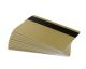 Gold 760 Micron Cards with 2750oe Hi-Co Magnetic Stripe, Coloured Core
