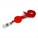 RED 10mm Safety Lanyard with Red Retractable Reel with Strap